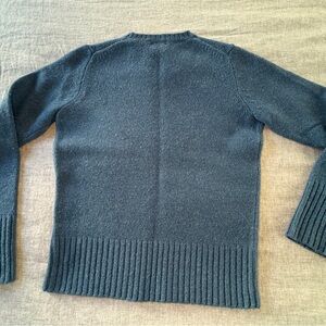 J. Crew Women's Dark Blue Crewneck Sweater